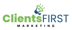 ClienstFIRST Marketing Logo - Transparent